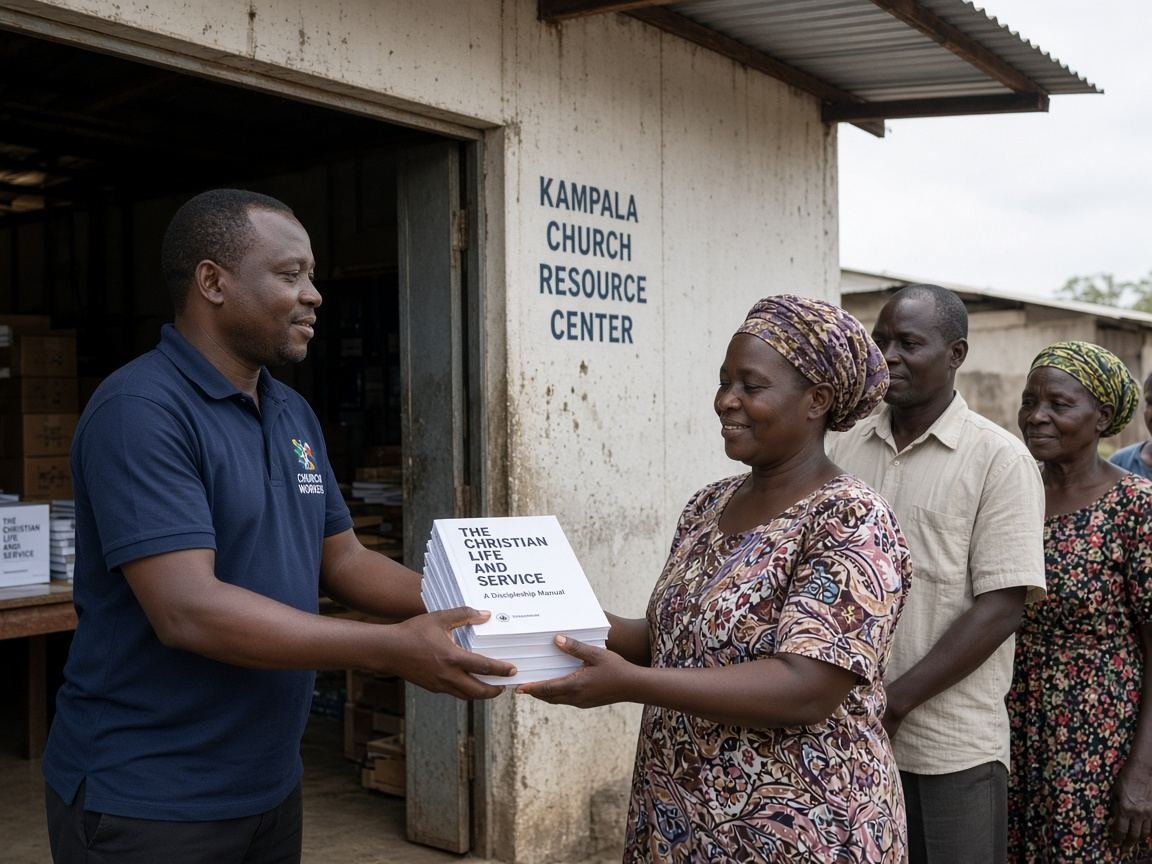Distribution of newly printed church books