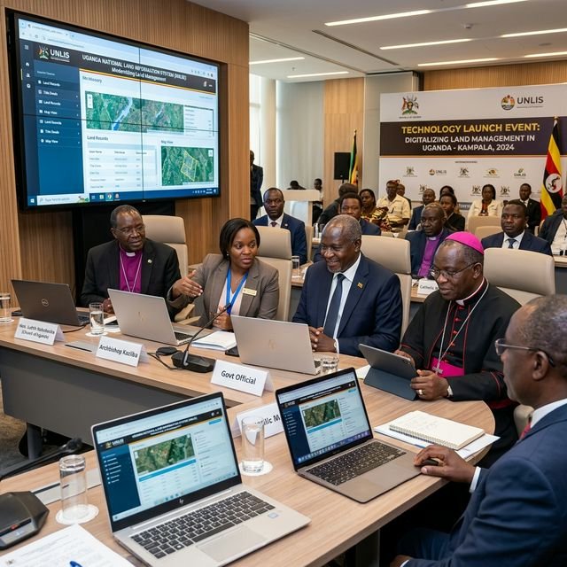 Church leaders in LIMS launch session